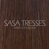 #4 True Brunette Clip In Hair Extensions - SASA TRESSES HAIR EXTENSIONS