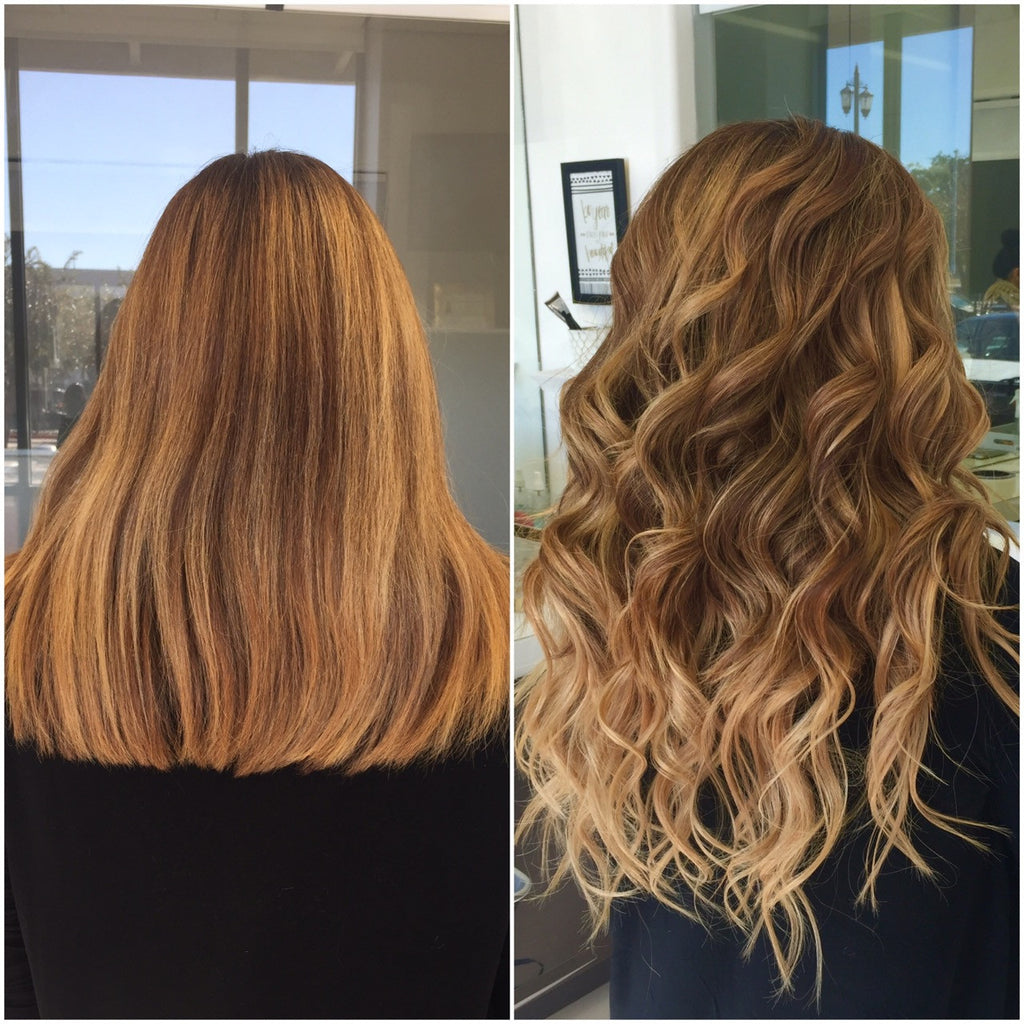 Want an instant ombré hair color without having to color your hair? 