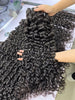 Indian Curly Wefted Hair