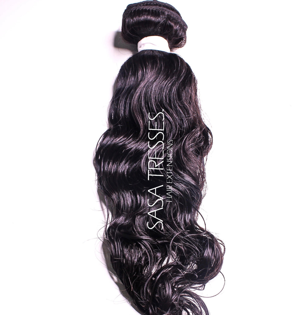 loose Curl Clip in Hair Extensions